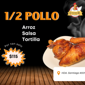 1/2 pollo